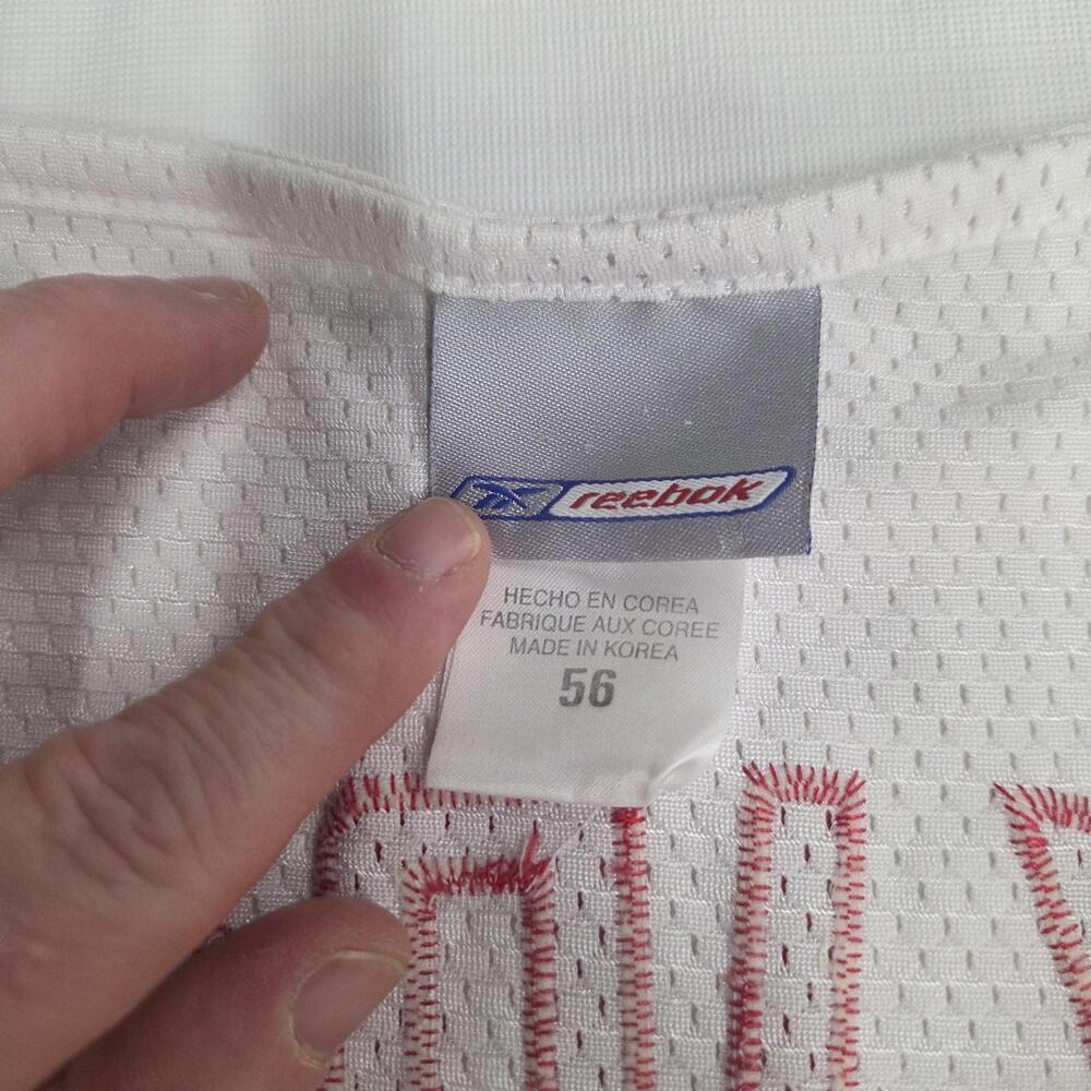 Vintage New Jersey Nets Basketball Jersey Mens 56 White NBA Jason Kidd Reebok - Picture 6 of 8